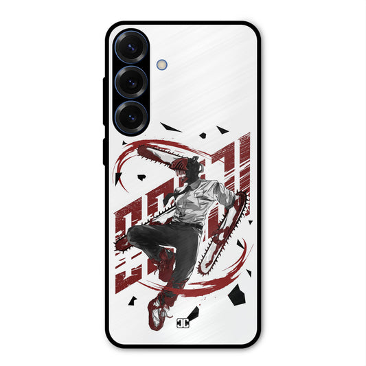 Chainsawman Typo Samsung Galaxy S25 Plus Mobile Back Cover - Anime PrintShield Case