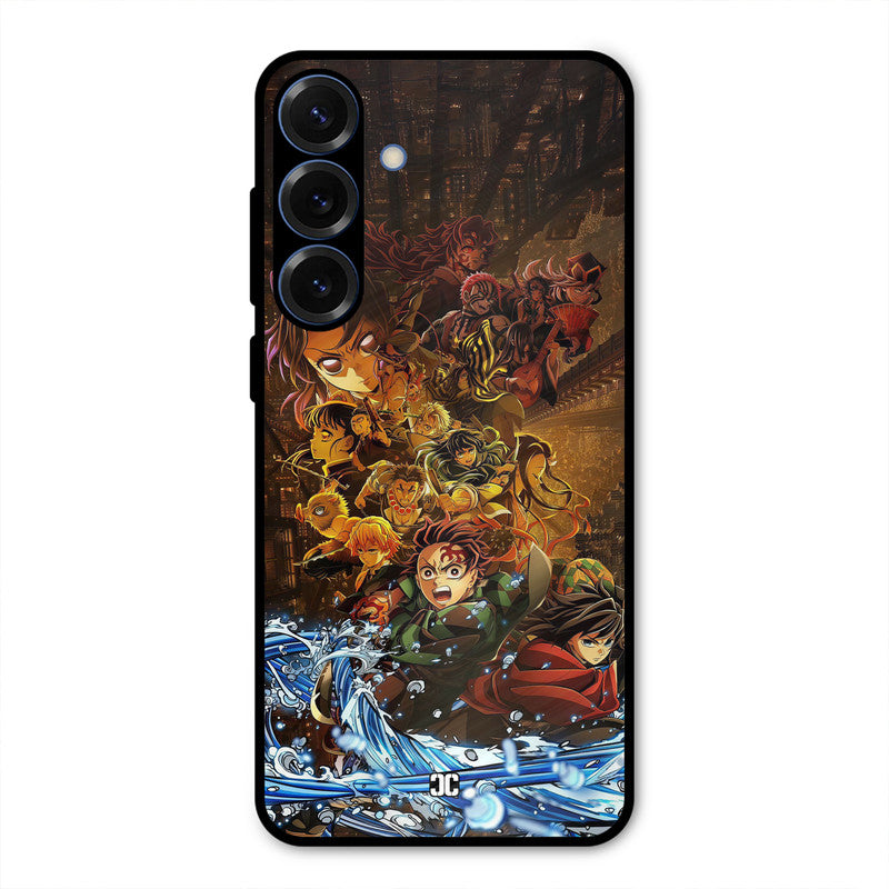 Demon Slayers Samsung Galaxy S25 Plus Mobile Back Cover - Anime PrintShield Case