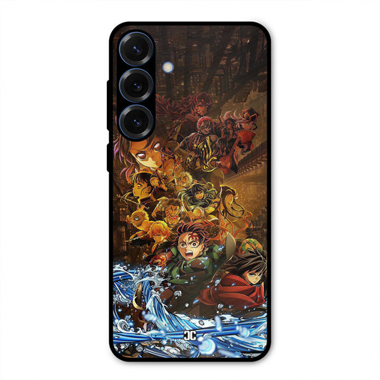 Demon Slayers Samsung Galaxy S25 Plus Mobile Back Cover - Anime PrintShield Case