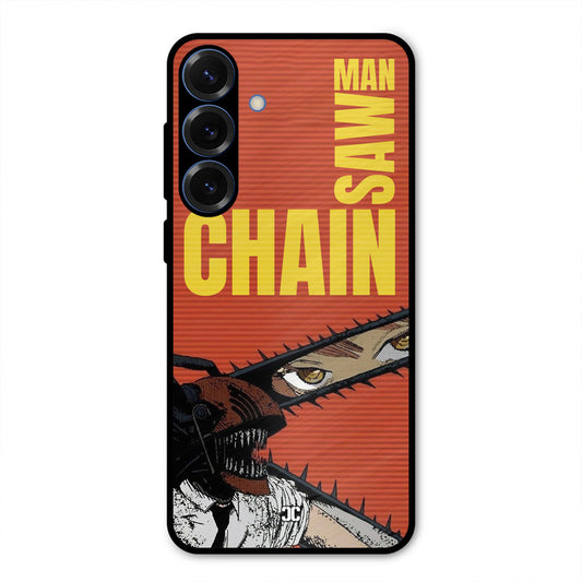 Raging Chainsaw Samsung Galaxy S25 Plus Mobile Back Cover - Anime PrintShield Case