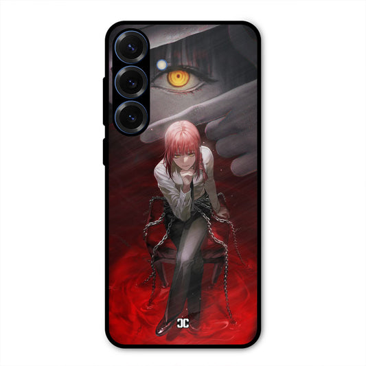 Makima Chains Samsung Galaxy S25 Plus Mobile Back Cover - Anime PrintShield Case