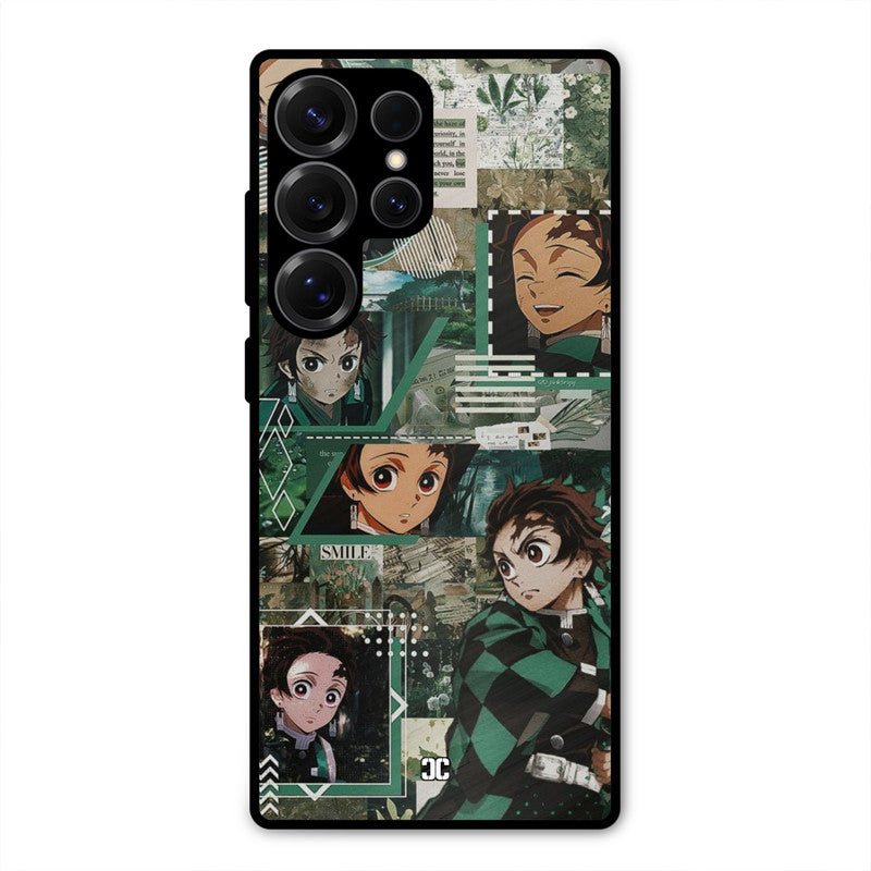 Tanjiro Thoughts Samsung Galaxy S25 Ultra Mobile Back Cover - Anime PrintShield Case