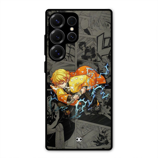 Zenitsu Manga Samsung Galaxy S25 Ultra Mobile Back Cover - Anime PrintShield Case