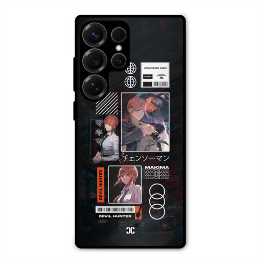 Devil Hunter Makima Samsung Galaxy S25 Ultra Mobile Back Cover - Anime PrintShield Case