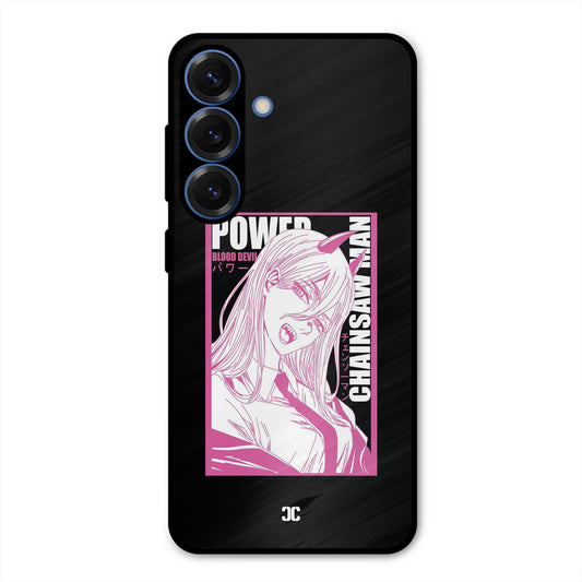 Blood Devil Power Samsung Galaxy S25 Mobile Back Cover - Anime PrintShield Case