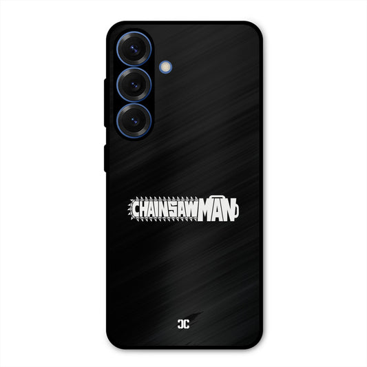 Chainsaw Logo Samsung Galaxy S25 Mobile Back Cover - Anime PrintShield Case