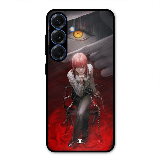 Makima Chains Samsung Galaxy S25 Mobile Back Cover - Anime PrintShield Case