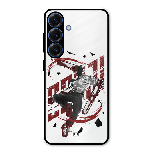 Chainsawman Typo Samsung Galaxy S25 Mobile Back Cover - Anime PrintShield Case