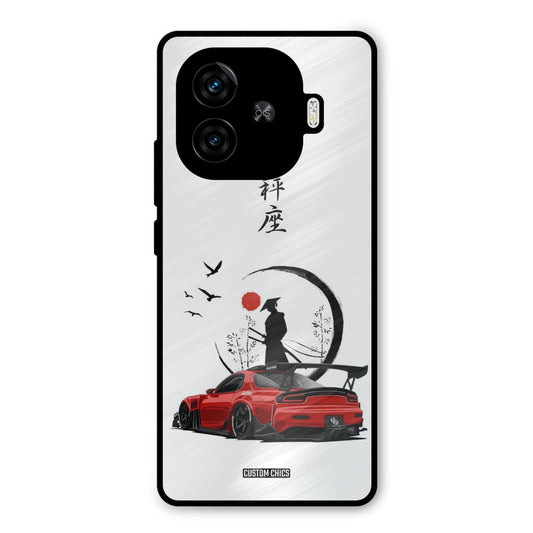 Samurai Car iQoo Neo 10R Mobile Back Cover - Car&Bike PrintShield Case