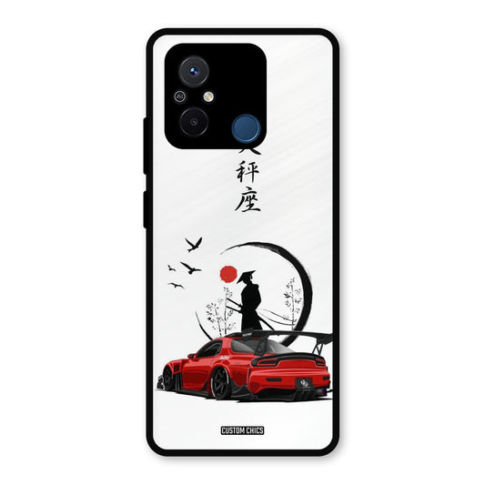 Samurai Car Redmi 12c Mobile Back Cover - Car&Bike PrintShield Case