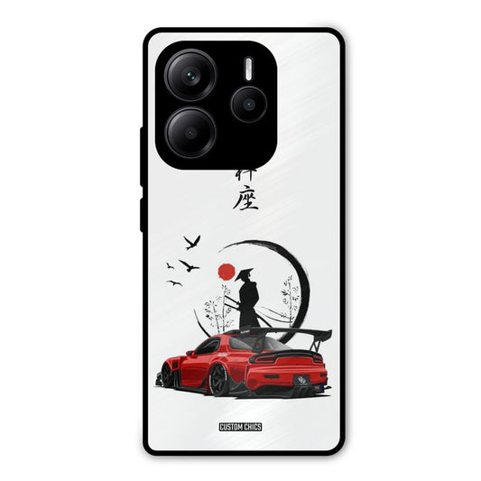 Samurai Car Redmi Note 14 Mobile Back Cover - Car&Bike PrintShield Case