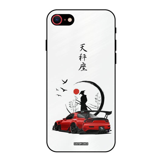 Samurai Car iPhone SE 2020 Mobile Back Cover - Car&Bike PrintShield Case