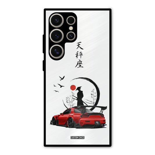 Samurai Car Samsung Galaxy S24 Ultra Mobile Back Cover - Car&Bike PrintShield Case