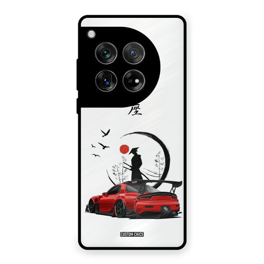 Samurai Car OnePlus 12 Mobile Back Cover - Car&Bike PrintShield Case