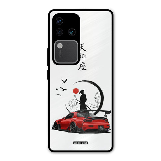 Samurai Car Vivo V30 Pro Mobile Back Cover - Car&Bike PrintShield Case