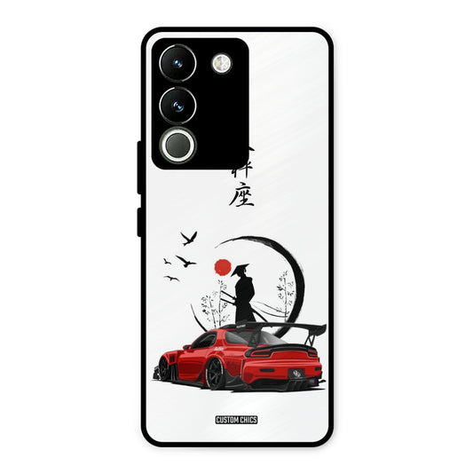 Samurai Car Vivo Y200 Mobile Back Cover - Car&Bike PrintShield Case