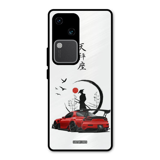 Samurai Car Vivo V30 Mobile Back Cover - Car&Bike PrintShield Case