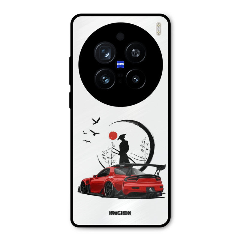 Samurai Car Vivo X200 Pro Mobile Back Cover - Car&Bike PrintShield Case
