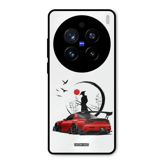 Samurai Car Vivo X200 Pro Mobile Back Cover - Car&Bike PrintShield Case