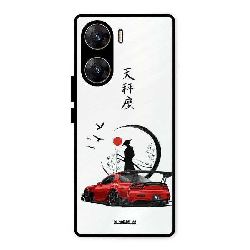 Samurai Car Vivo V29e Mobile Back Cover - Car&Bike PrintShield Case