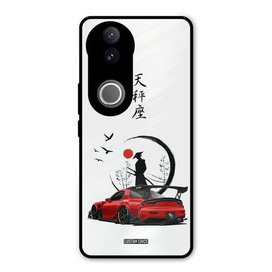 Samurai Car Vivo V50 Mobile Back Cover - Car&Bike PrintShield Case