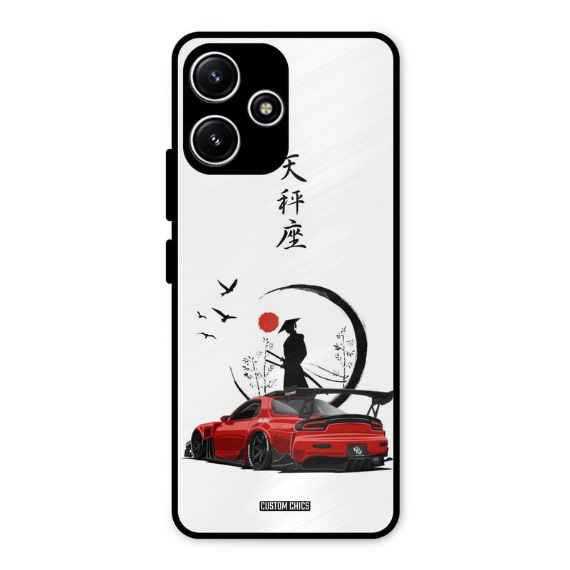 Samurai Car Redmi 12 5G Mobile Back Cover - Car&Bike PrintShield Case