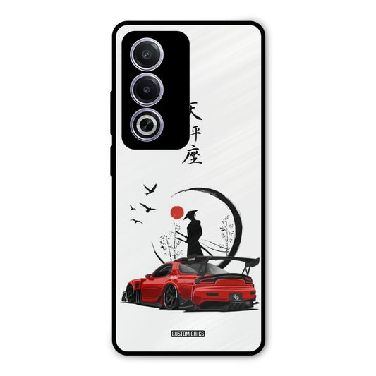 Samurai Car Oppo A3 Pro Mobile Back Cover - Car&Bike PrintShield Case