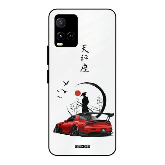 Samurai Car Vivo Y33s Mobile Back Cover - Car&Bike PrintShield Case
