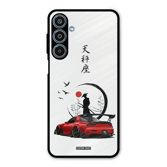Samurai Car Samsung Galaxy M35 5G Mobile Back Cover - Car&Bike PrintShield Case