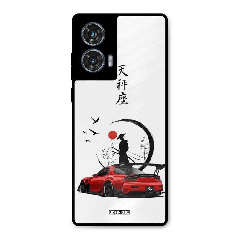 Samurai Car Moto G96 Mobile Back Cover - Car&Bike PrintShield Case
