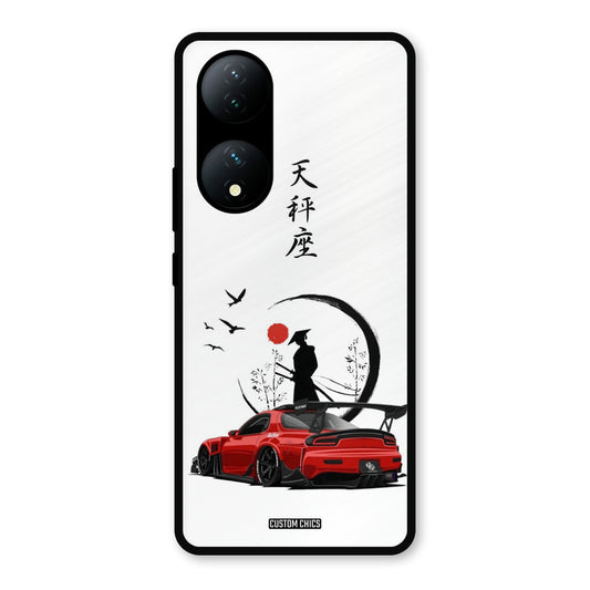 Samurai Car Vivo Y100 Mobile Back Cover - Car&Bike PrintShield Case
