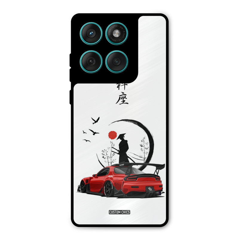 Samurai Car Motorola Edge 60 Mobile Back Cover - Car&Bike PrintShield Case