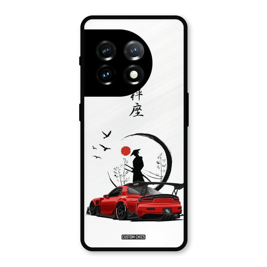 Samurai Car OnePlus 11 Mobile Back Cover - Car&Bike PrintShield Case