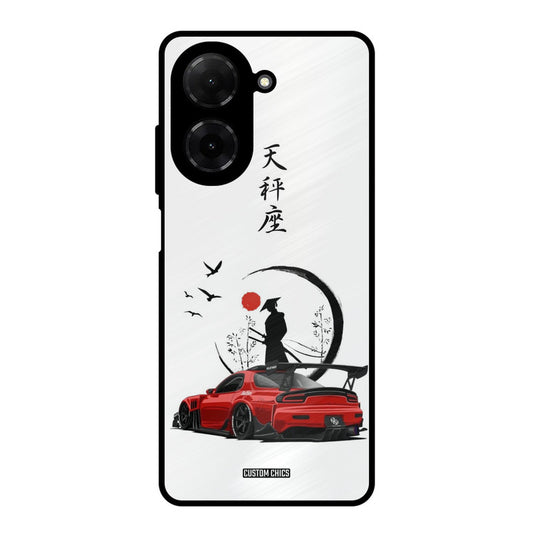 Samurai Car Poco C71 Mobile Back Cover - Car&Bike PrintShield Case