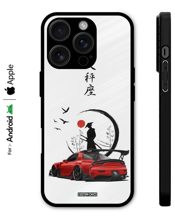 Samurai Car Case – Premium PrintShield Mobile Cover