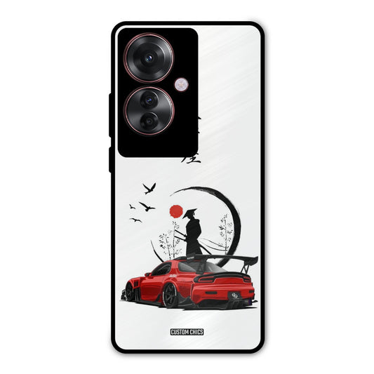 Samurai Car Oppo F25 Pro Mobile Back Cover - Car&Bike PrintShield Case