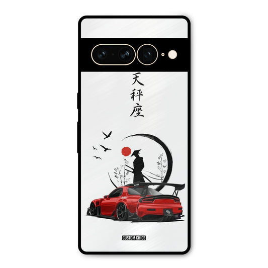 Samurai Car Google Pixel 7 Pro Mobile Back Cover - Car&Bike PrintShield Case