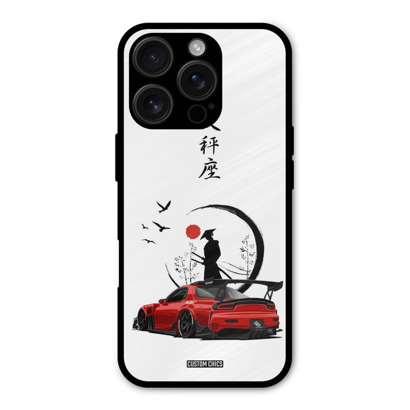 Samurai Car iPhone 16 Pro Mobile Back Cover - Car&Bike PrintShield Case