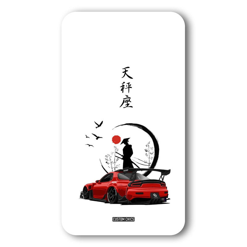 Samurai Car Case – Premium PrintShield Mobile Cover