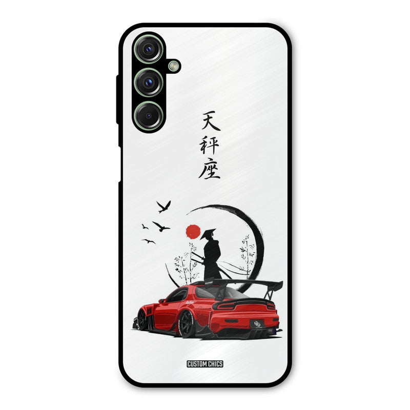 Samurai Car Samsung Galaxy M34 Mobile Back Cover - Car&Bike PrintShield Case