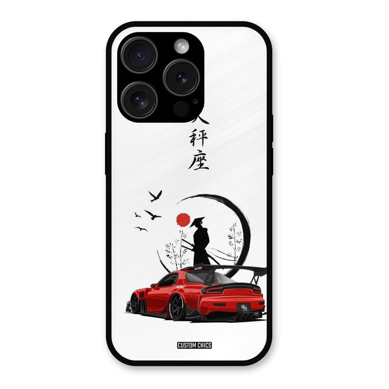 Samurai Car iPhone 15 Pro Max Mobile Back Cover - Car&Bike PrintShield Case