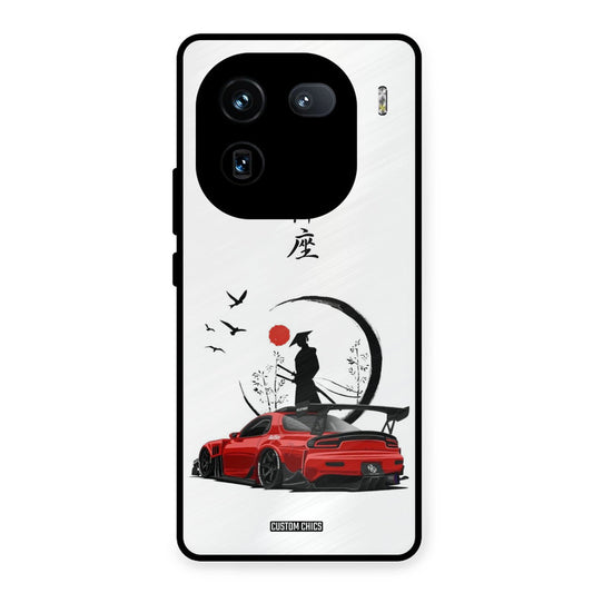 Samurai Car iQOO 12 Mobile Back Cover - Car&Bike PrintShield Case