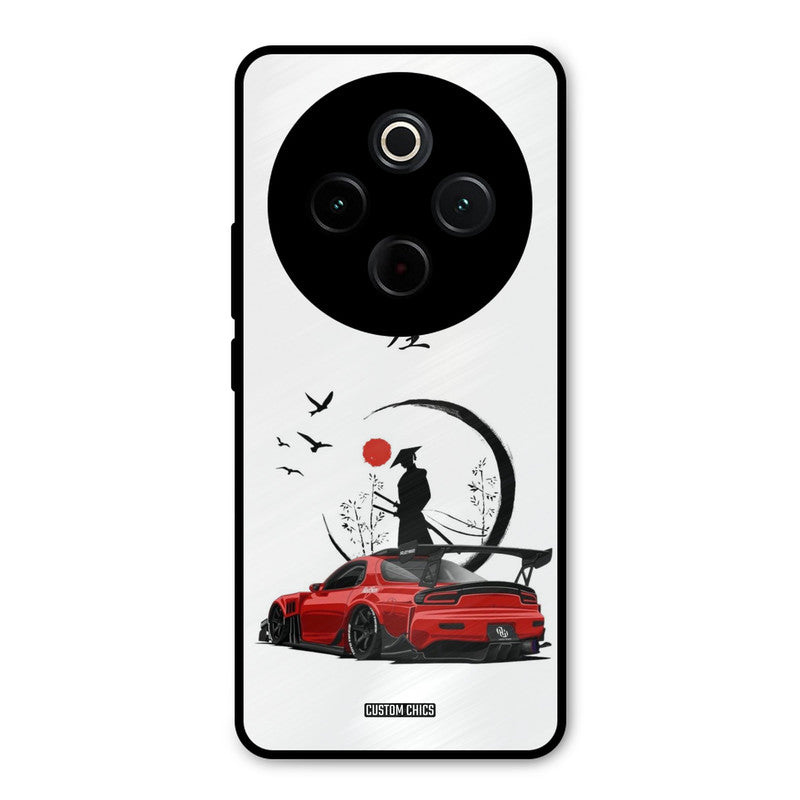 Samurai Car iQoo Z10 Mobile Back Cover - Car&Bike PrintShield Case