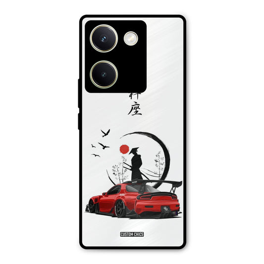 Samurai Car Vivo Y200 Pro Mobile Back Cover - Car&Bike PrintShield Case