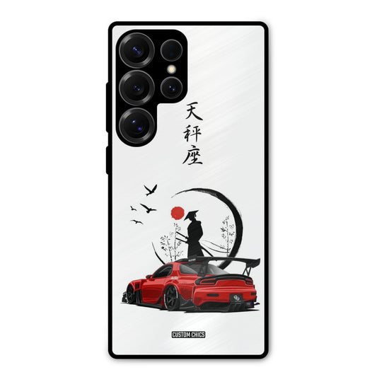 Samurai Car Samsung Galaxy S25 Ultra Mobile Back Cover - Car&Bike PrintShield Case