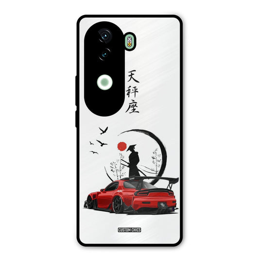 Samurai Car Vivo V40e Mobile Back Cover - Car&Bike PrintShield Case