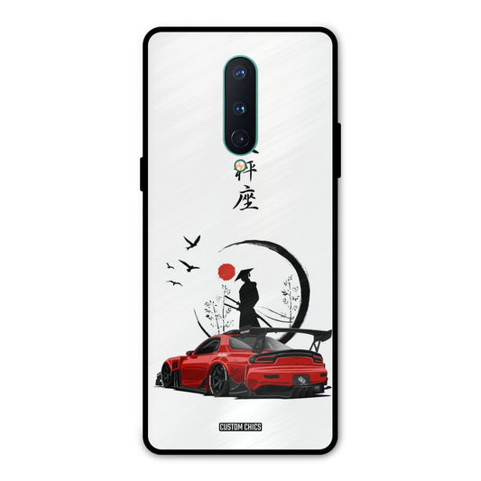 Samurai Car Oneplus 8 Mobile Back Cover - Car&Bike PrintShield Case