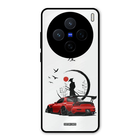 Samurai Car Vivo X200 Mobile Back Cover - Car&Bike PrintShield Case