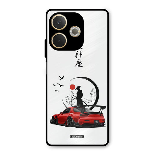 Samurai Car Oppo A5 Pro Mobile Back Cover - Car&Bike PrintShield Case