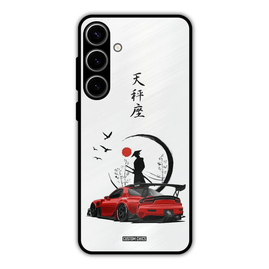Samurai Car Samsung Galaxy S24 Plus Mobile Back Cover - Car&Bike PrintShield Case